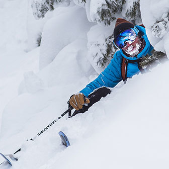 Freeride Skiing in Santa Caterina Valfurva, Off-piste in the Stelvio National Park