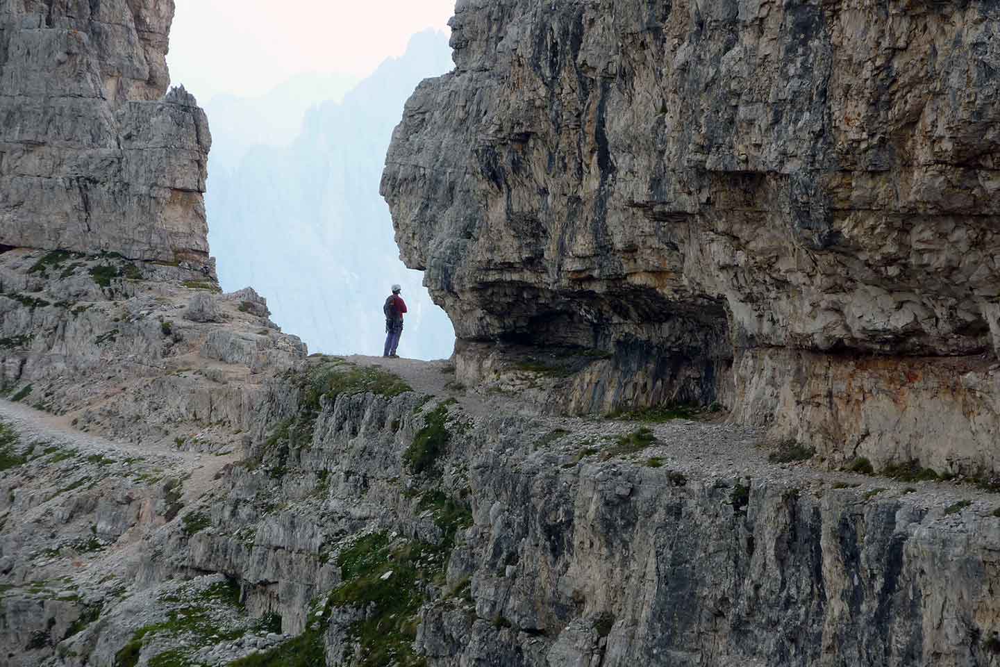 Trekking alla Cengia Veronesi nel Gruppo di Fanis