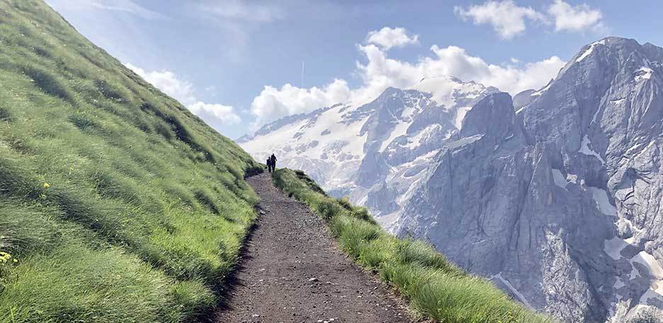 Trekking Viel dal Pan from Alba di Canazei