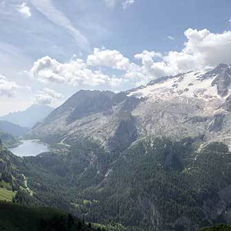 Trekking Viel dal Pan da Alba di Canazei