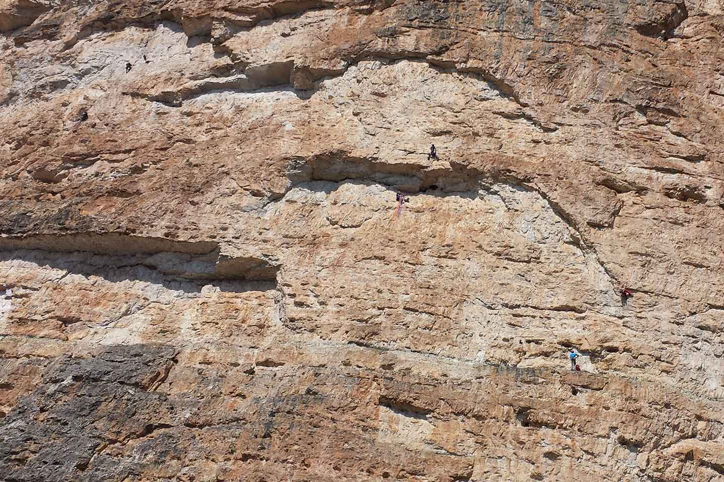 Climbing with a Mountain Guide in Cortina d'Ampezzo