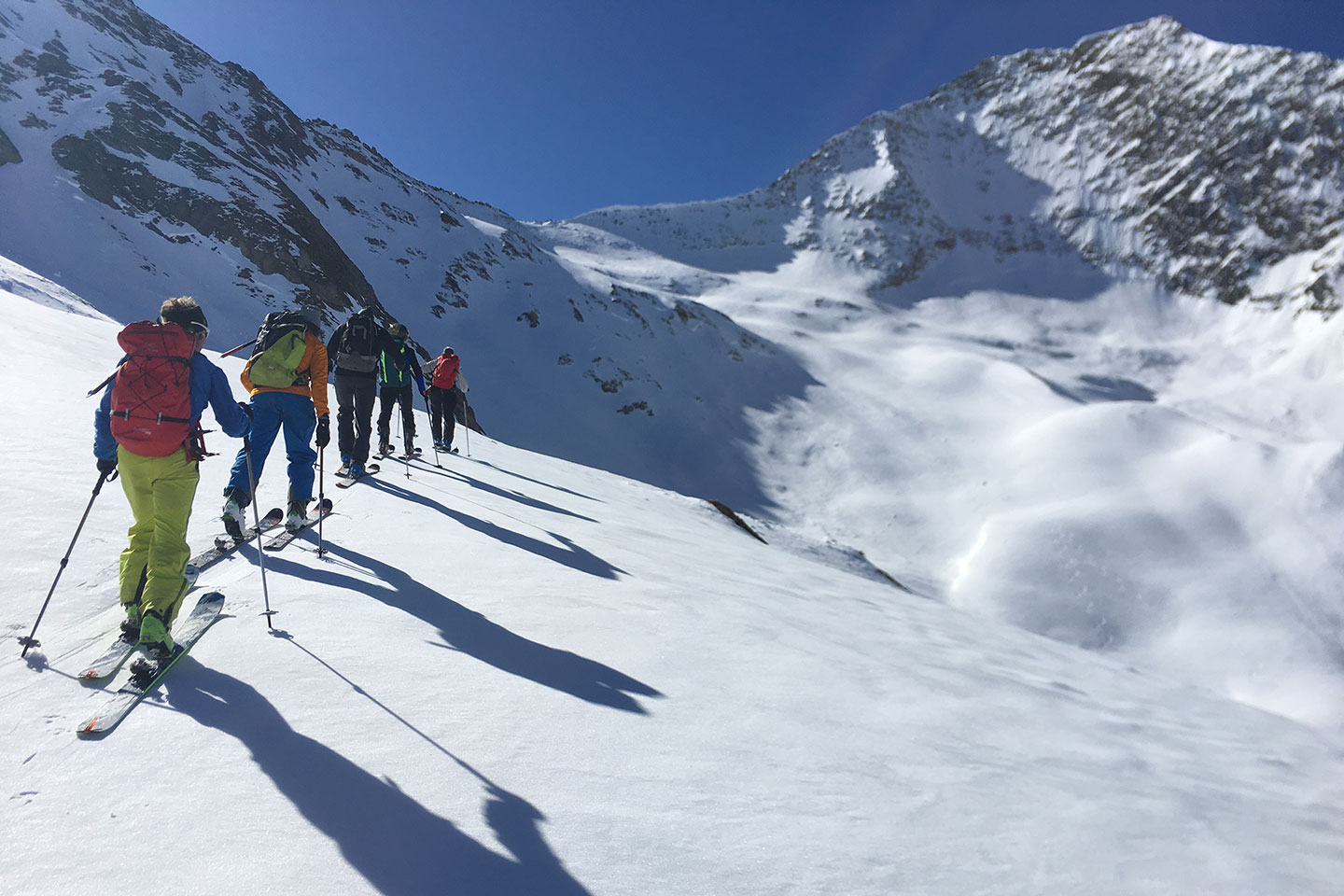 Ski Mountaineering with a Mountain Guide in Valle Aurina and Valle di Tures