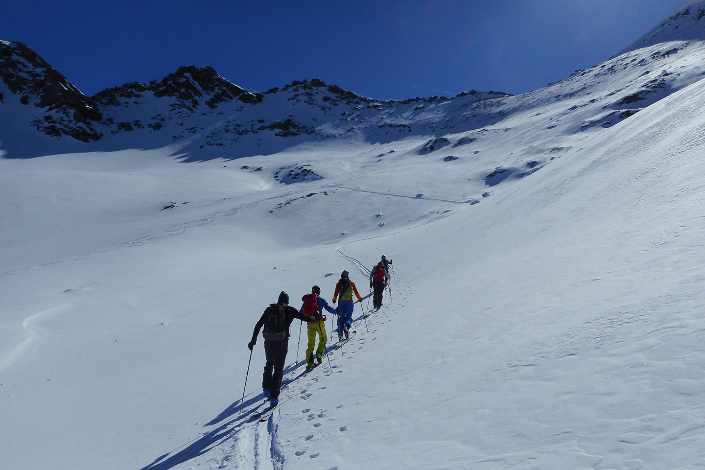 Ski Mountaineering with a Mountain Guide in Valle Aurina and Valle di Tures