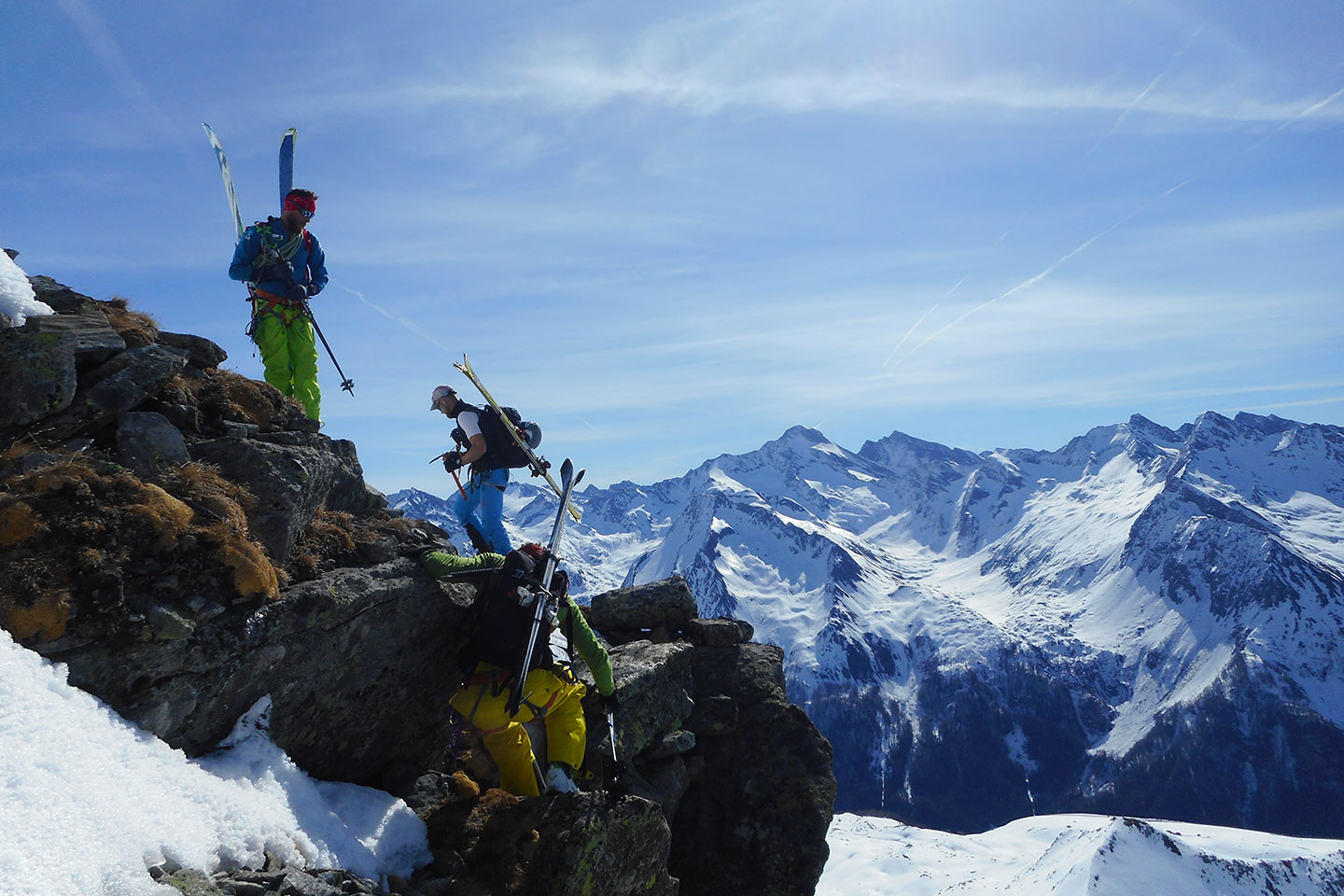 Ski Mountaineering with a Mountain Guide in Valle Aurina and Valle di Tures