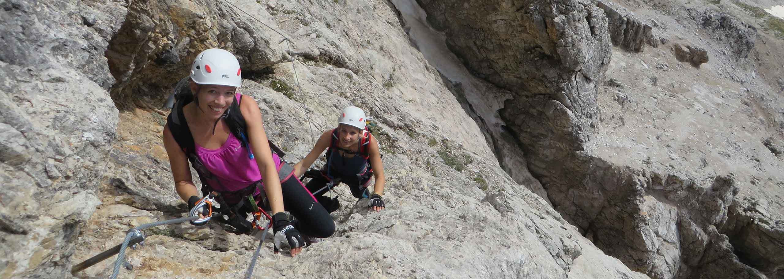 Via Ferrata in Val di Fassa, Escursioni Guidate