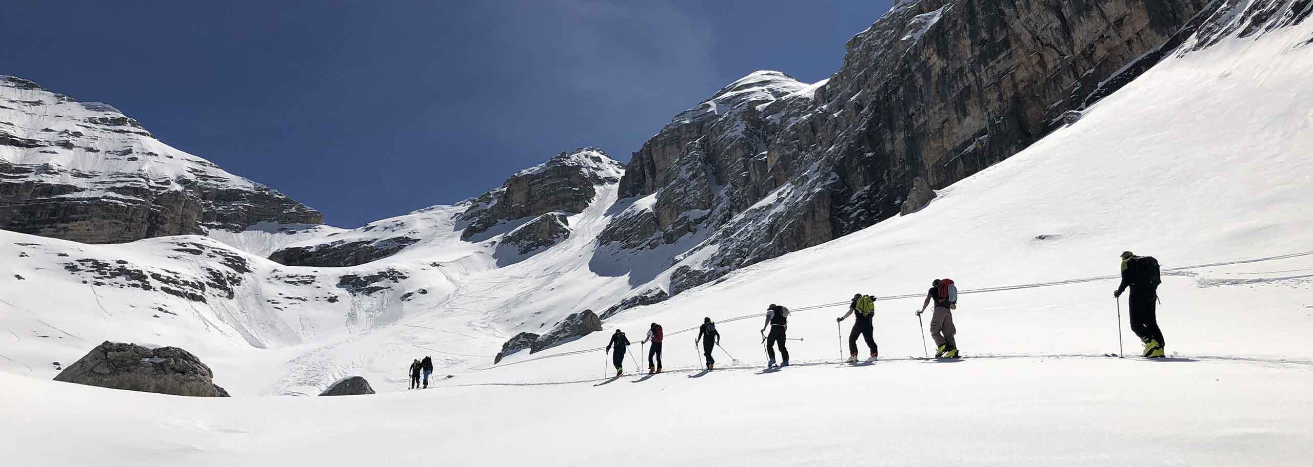 Sci Alpinismo al Passo del Tonale con Guida Alpina