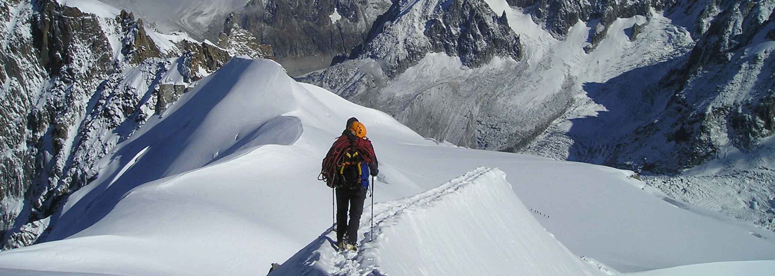 Alpinismo a Champoluc, Monte Rosa con Guida Alpina