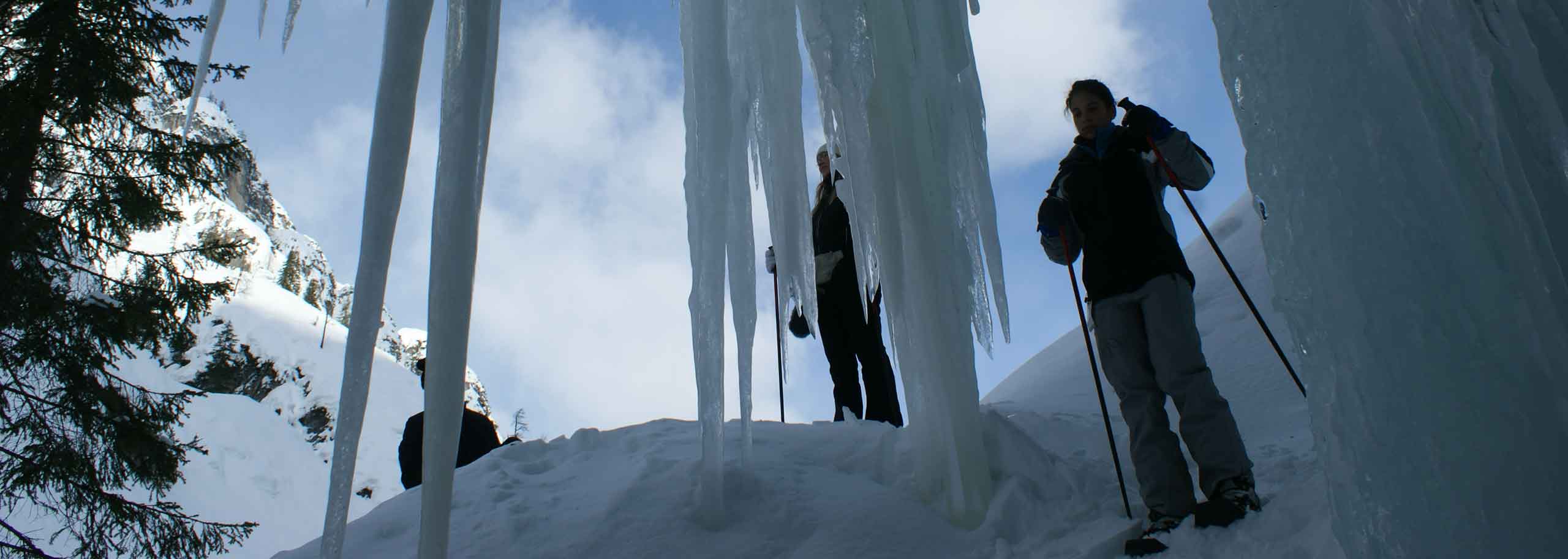 Snowshoeing with a Mountain Guide in Val di Zoldo