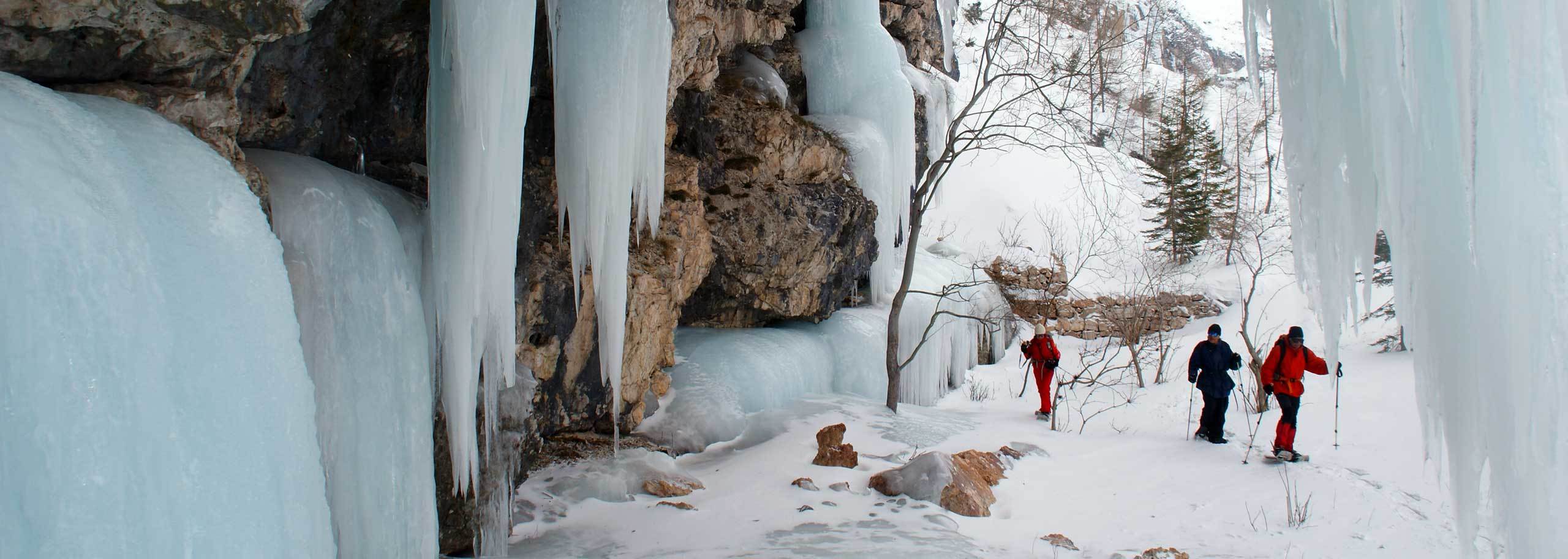 Snowshoeing in Gran Paradiso National Park, Guided Hiking with Snowshoes