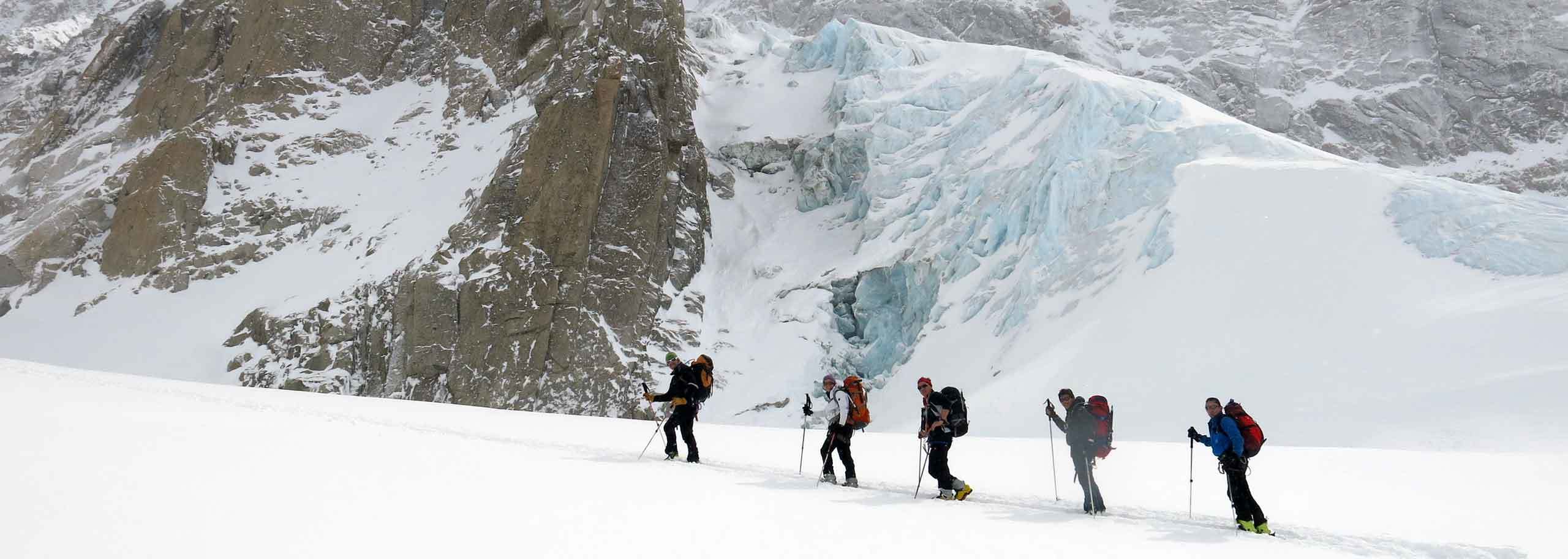 Ski Mountaineering in Courmayeur Mont Blanc, Ski Touring Trips