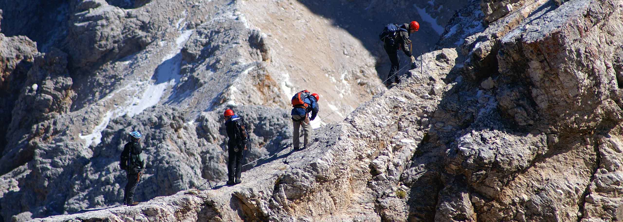 Via Ferrata in Falcade, Guided Ferrata Trips