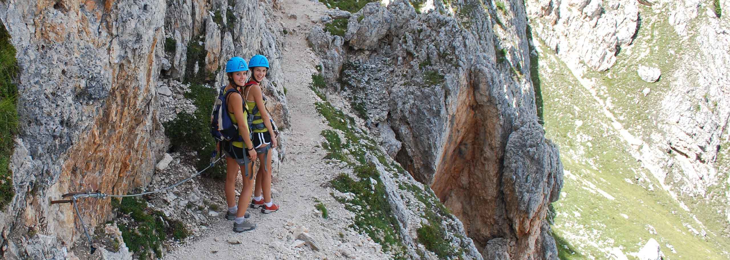 Via Ferrata a Cavalese in Val di Fiemme