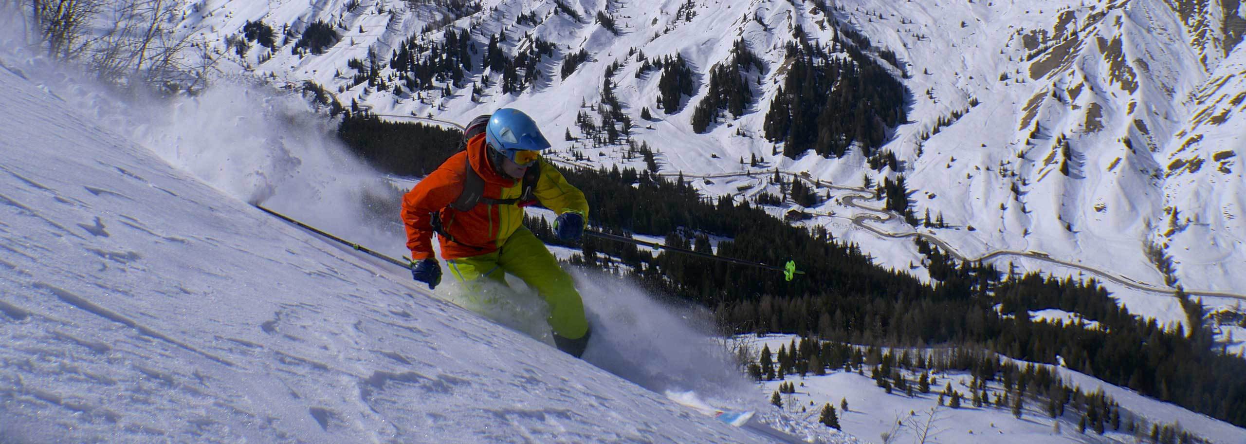 Sci Freeride a Falcade, Escursioni e Corsi Fuoripista