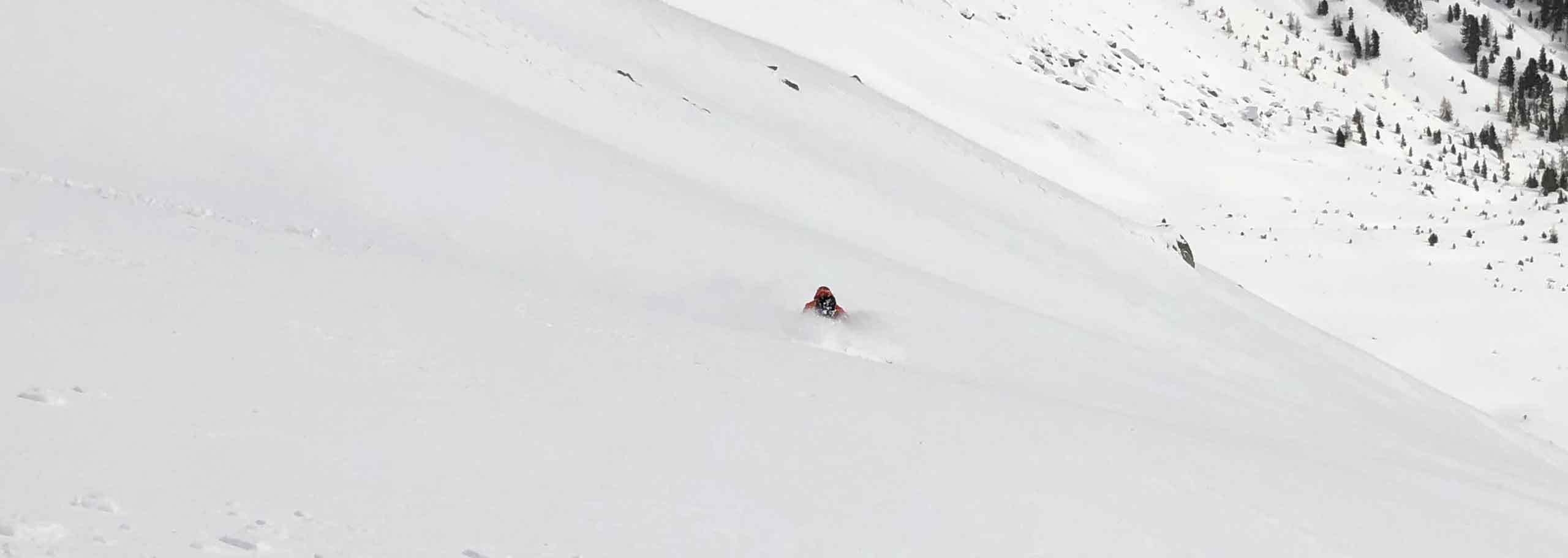 Off-piste Skiing with a Mountain Guide in Val Senales