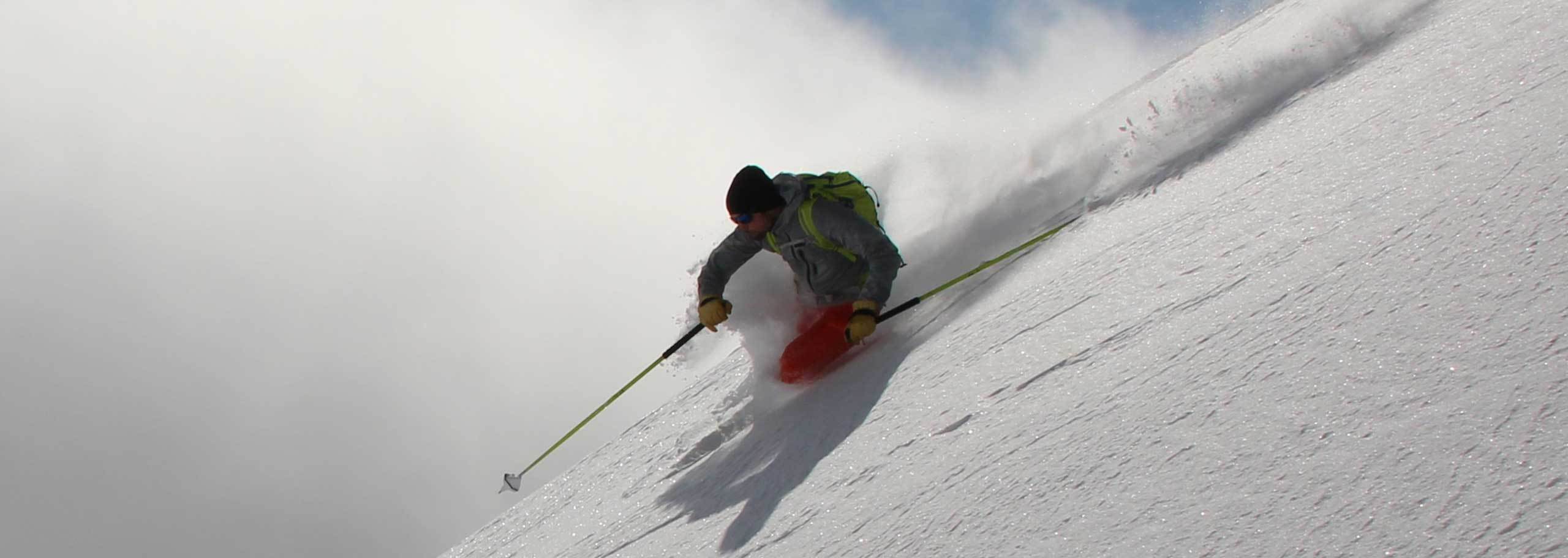 Off-piste Skiing with Mountain Guide in Dolomites