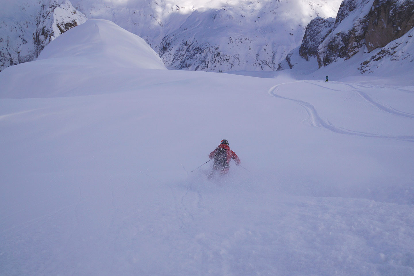 Off-piste Skiing in Val di Zoldo, Freeride Skiing Trips