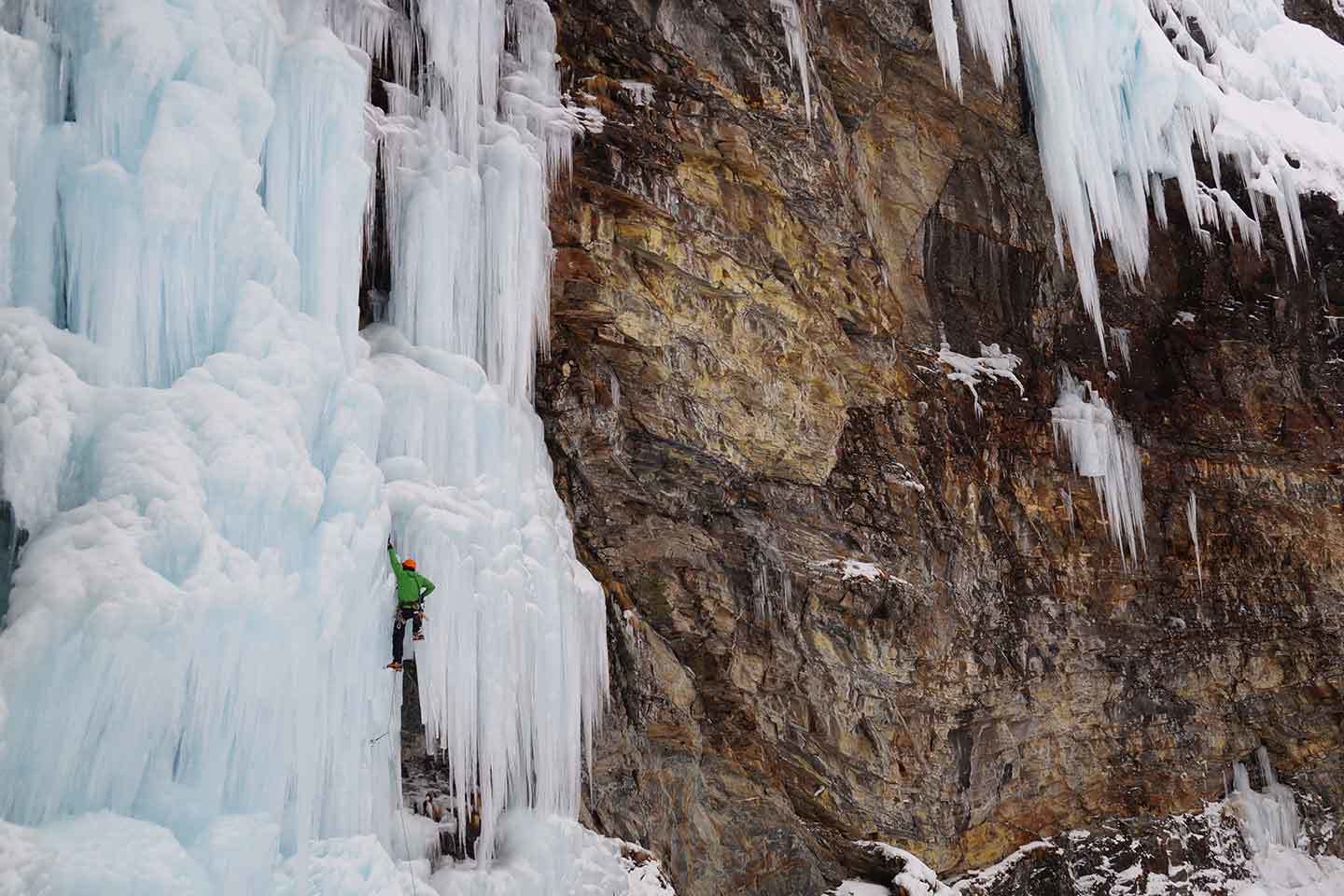 Ice Climbing in the Dolomites, Waterfalls Ice Climbing Adventure