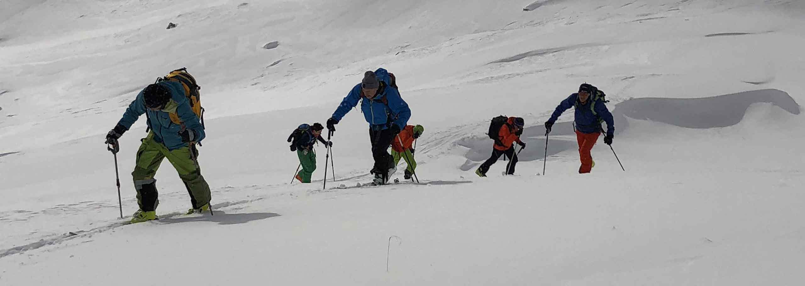 Sci Alpinismo nei Monti della Laga con Guida Alpina