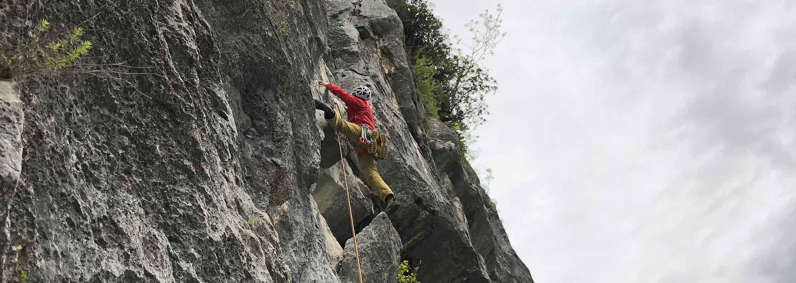 Climbing with a Mountain Guide in Cavalese and Val di Fiemme