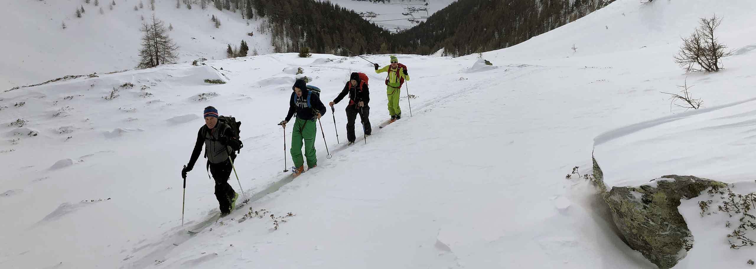 Sci Alpinismo a Limone Piemonte, Escursioni e Corsi Sci Alpinistici