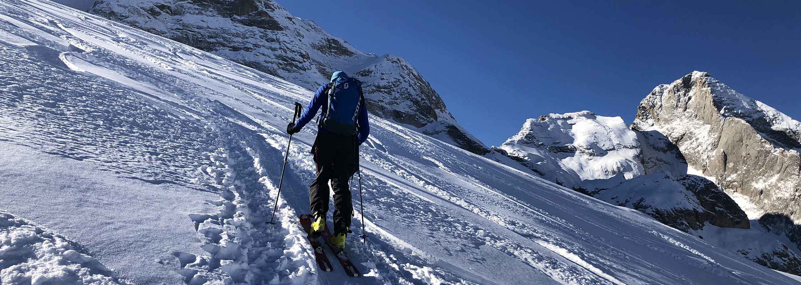 Ski Mountaineering in Marmolada, Ski Touring with a Mountain Guide