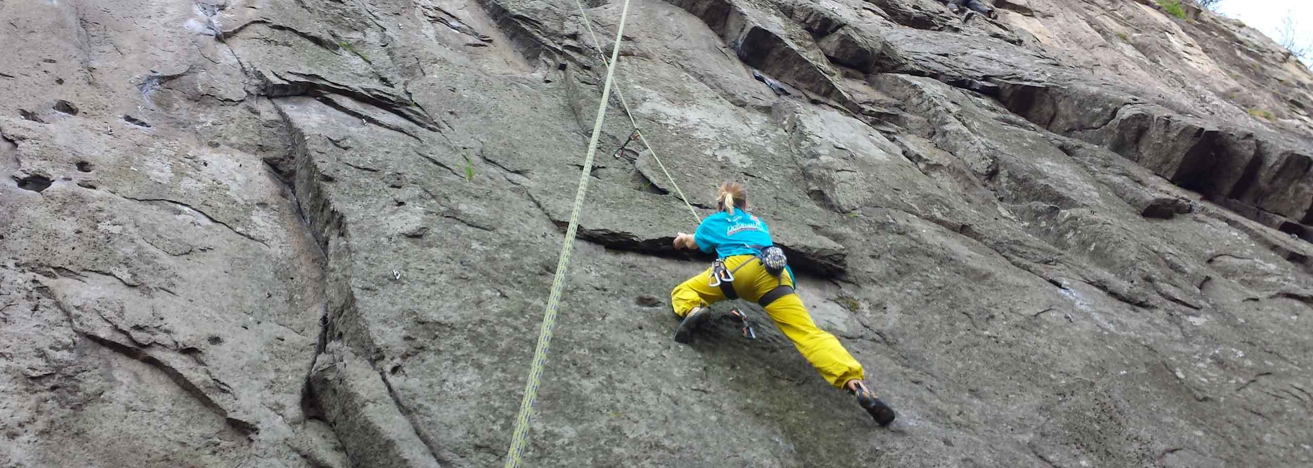 Rock Climbing in Padova with a Mountain Guide