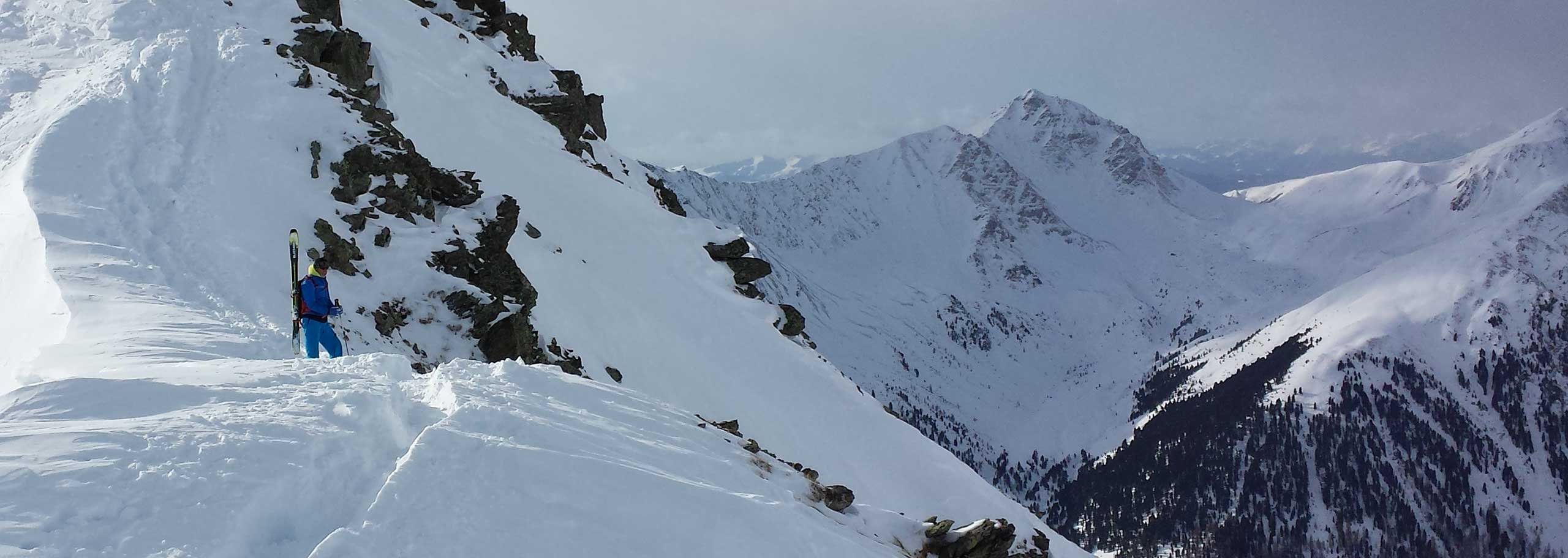 Ski Mountaineering with a Mountain Guide in Val Casies