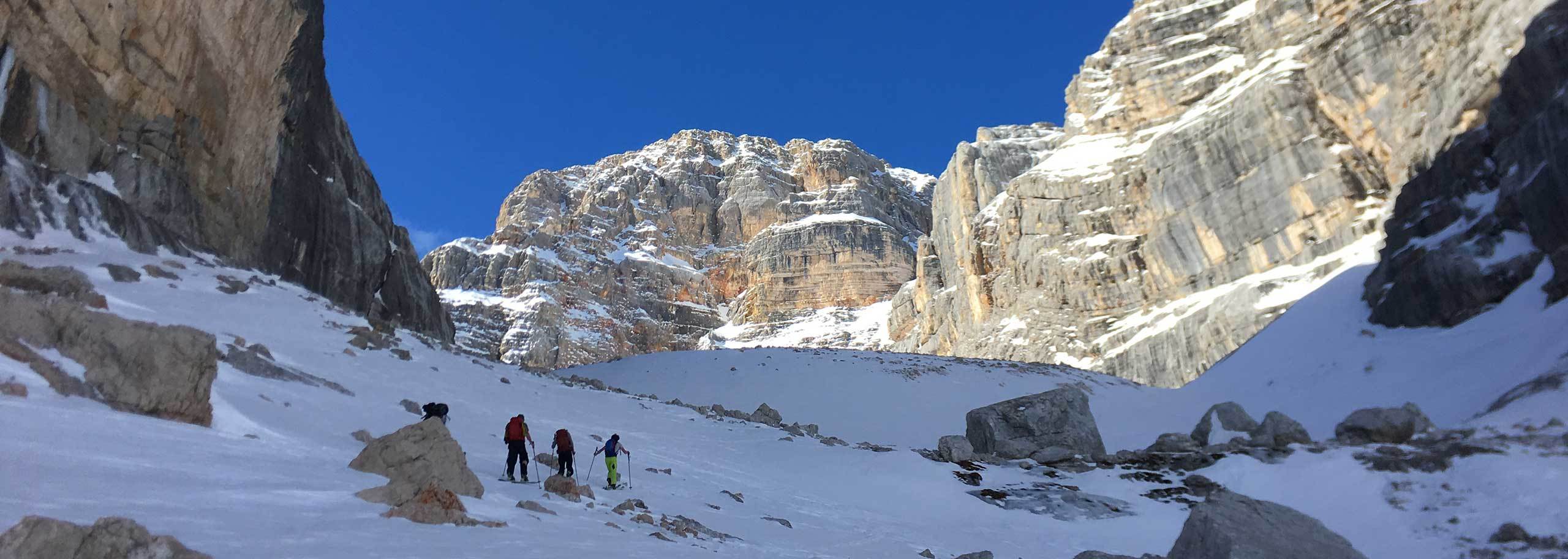 Ski Touring in Alta Badia with a Mountain Guide