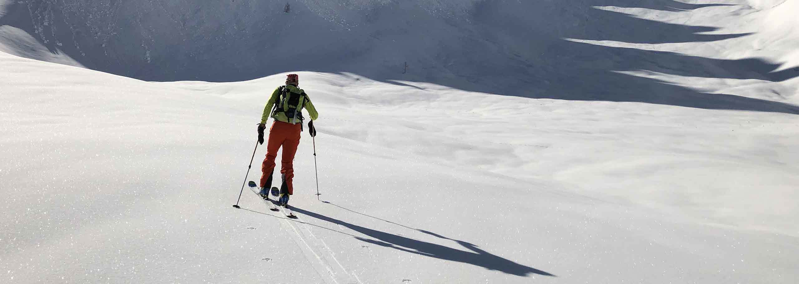 Ski Mountaineering with a Mountain Guide in Carezza
