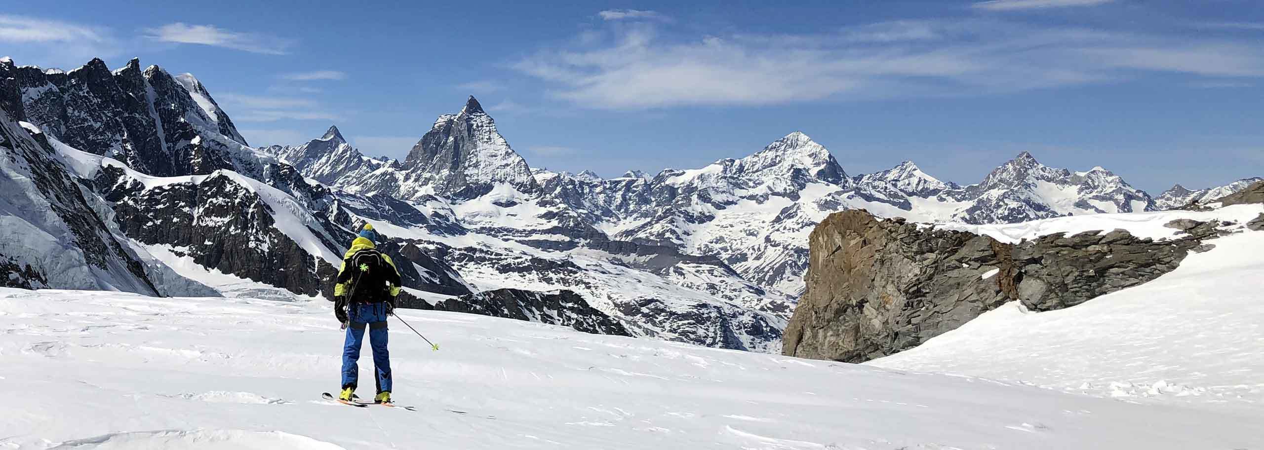 Ski Mountaineering with Mountain Guide in Cervinia, Matterhorn