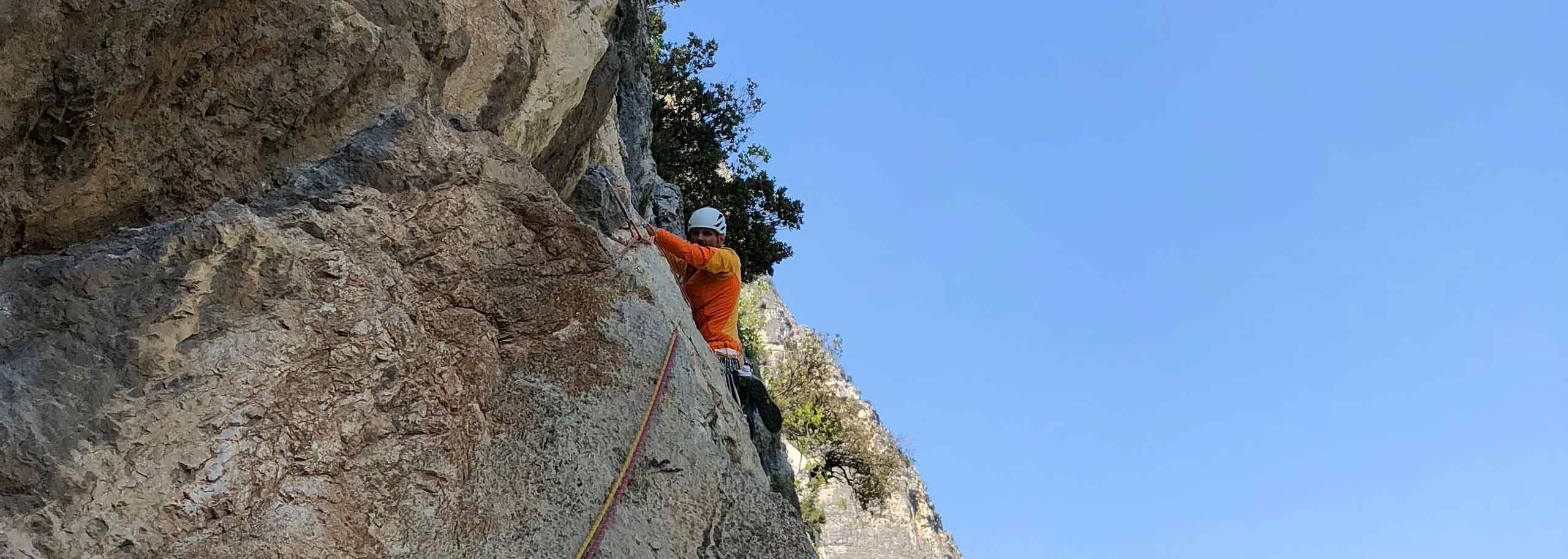 Rock Climbing in Alagna Valsesia with a Mountain Guide