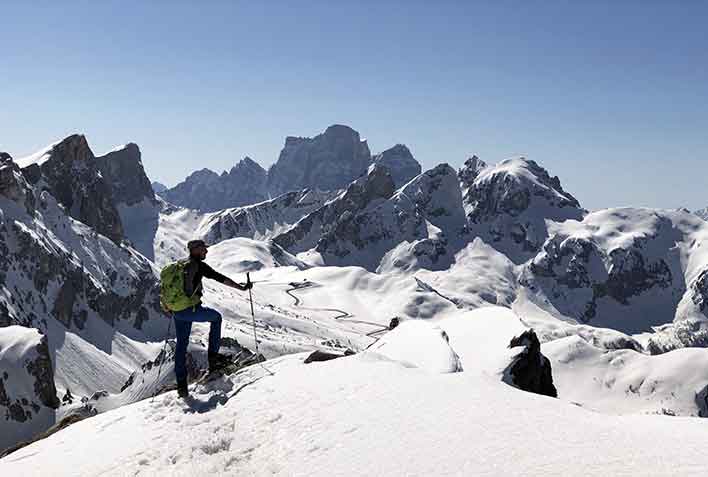 Ciaspolata con Guida Alpina