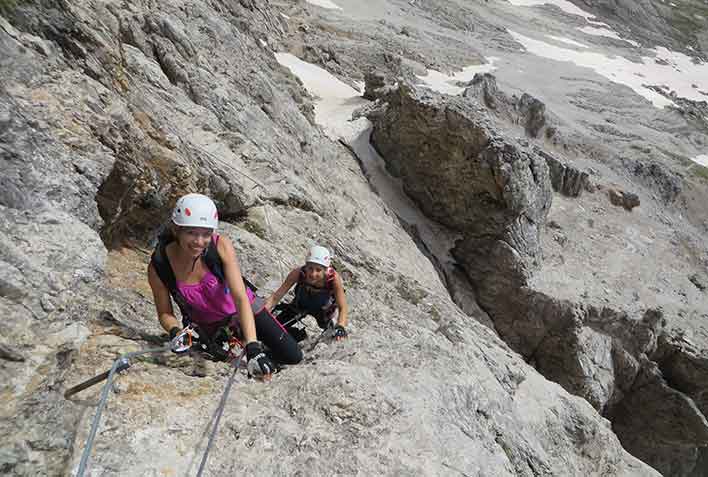 Via Ferrata con Guida Alpina