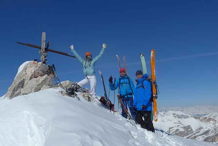 Ski Mountaineering with a Mountain Guide